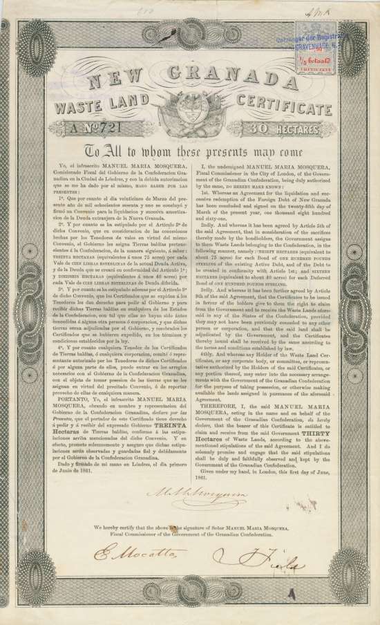 New Granada Waste Land