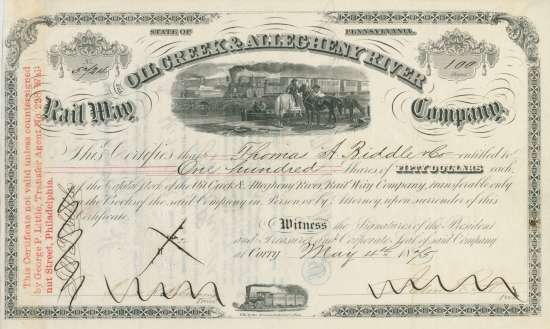 Oil Creek & Allegheny River Rail Way Company