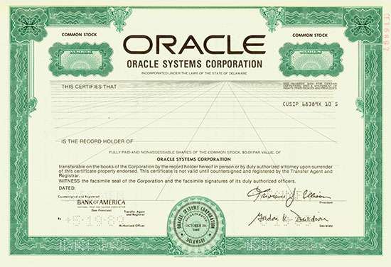 Oracle Systems Corporation