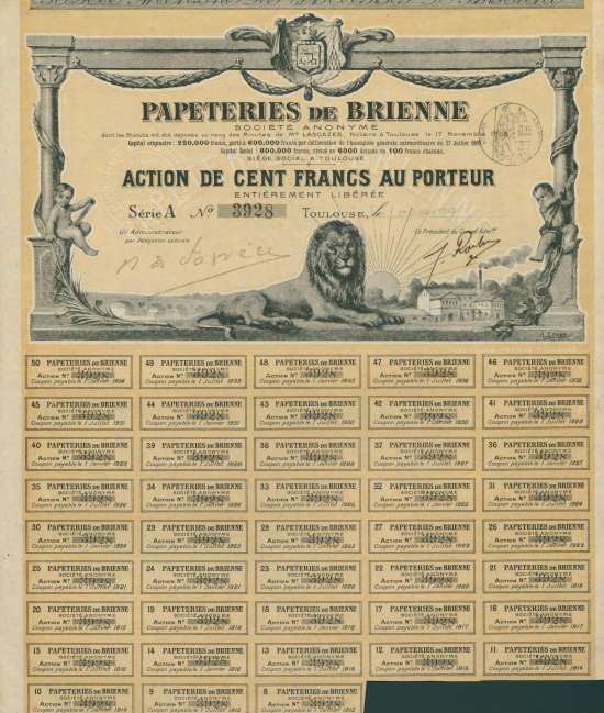Papeteries de Brienne Société Anonyme