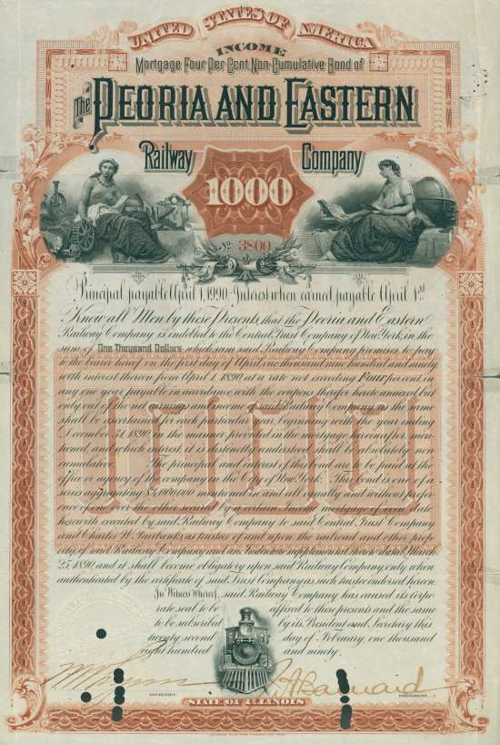 Peoria and Eastern Railway Company