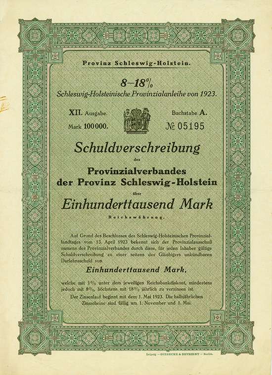 Provinz Schleswig-Holstein