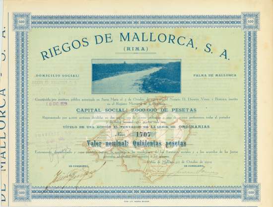 Riegos de Mallorca, S. A. (RIMA)
