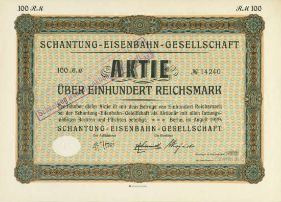 Schantung-Eisenbahn-Gesellschaft