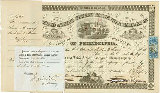 Second & Third Street Passenger Railway Co. of Philadelphia