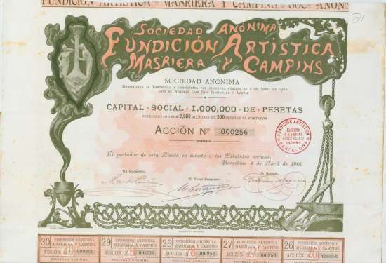 Sociedad Anónima Fundicion Artistica Masriera y Campins