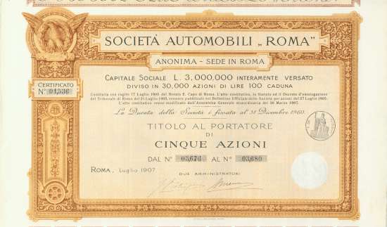 Società Automobili 