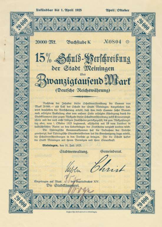 Stadt Meiningen