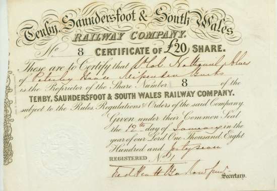 Tenby, Saundersfoot & South Wales Railway Company
