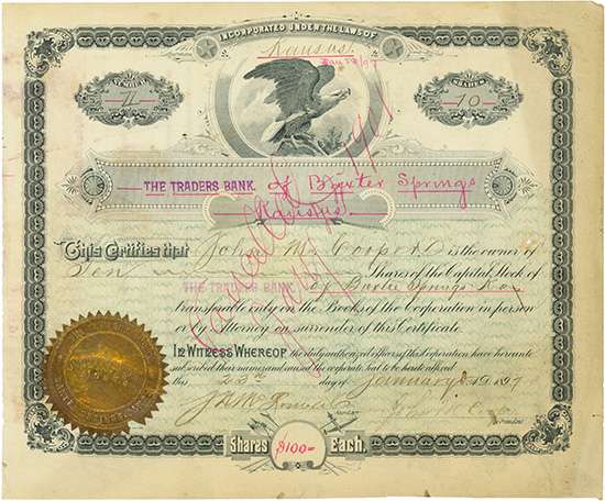 Traders Bank of Baxter Springs