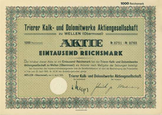 Trierer Kalk- und Dolomitwerke AG