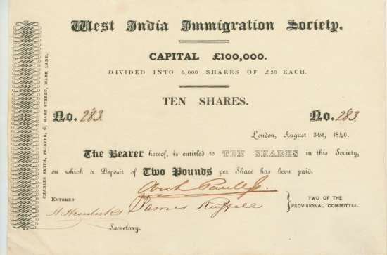 West India Immigration Society