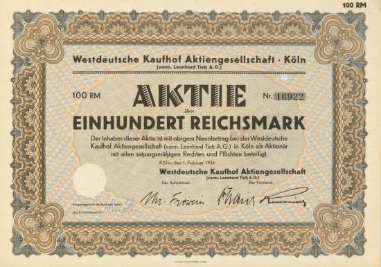 Westdeutsche Kaufhof AG