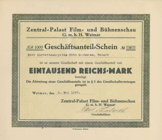 Zentral-Palast Film- und Bühnenschau GmbH