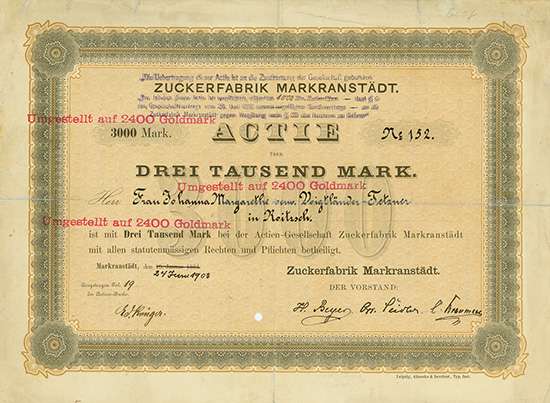 Zuckerfabrik Markranstädt