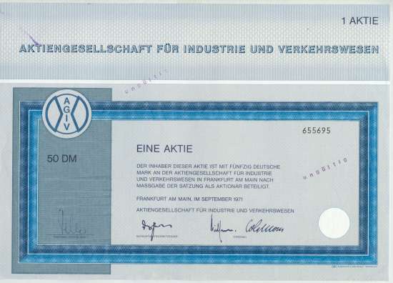 AG für Industrie und Verkehrswesen