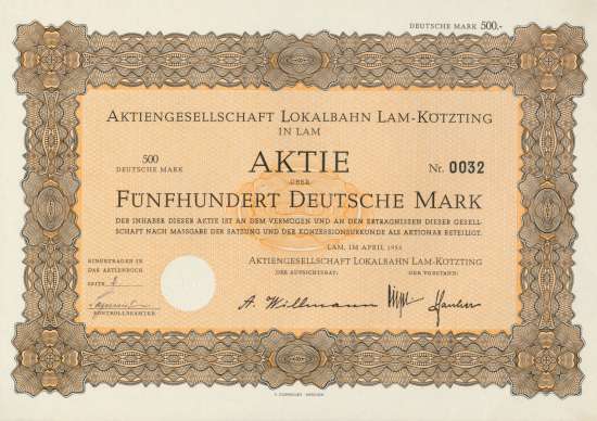 Aktiengesellschaft Lokalbahn Lam-Kötzting