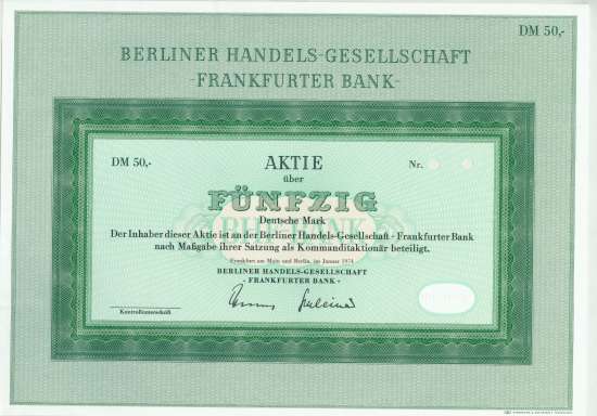 Berliner Handels-Gesellschaft