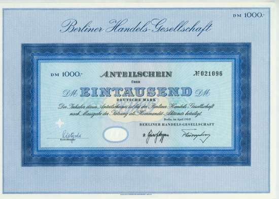 Berliner Handels-Gesellschaft