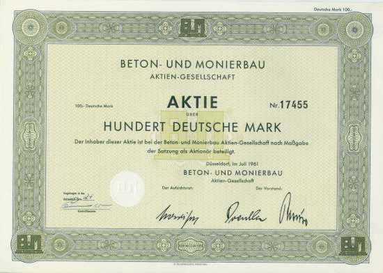 Beton- und Monierbau AG