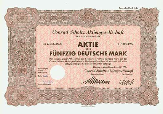 Conrad Scholtz AG