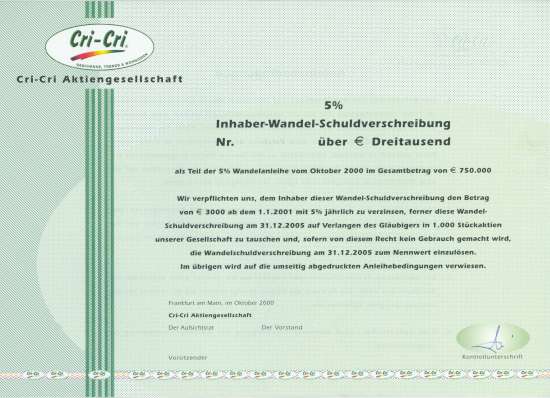 Cri-Cri AG