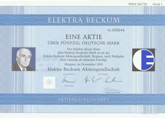 Elektra Beckum AG