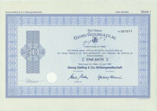 Georg Geiling & Co. AG