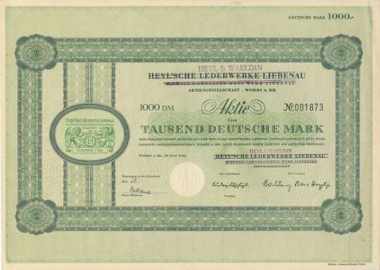 Heyl & Waeldin / Heyl'sche Lederwerke Liebenau vorm.Cornelius Heyl Werk Liebenau AG