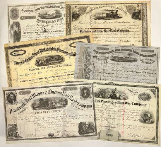 US-Eisenbahnen [6 Stück]